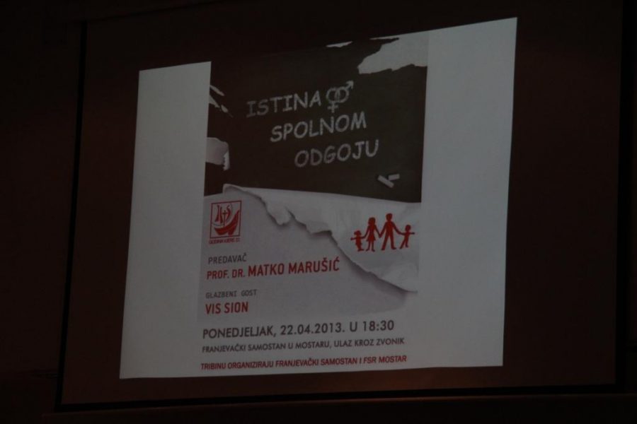 OFS Mostar - Tribina "Istina o spolnom odgoju"