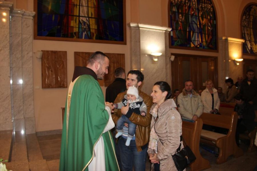 Blagoslov bračnih parova u OFS-u Mostar