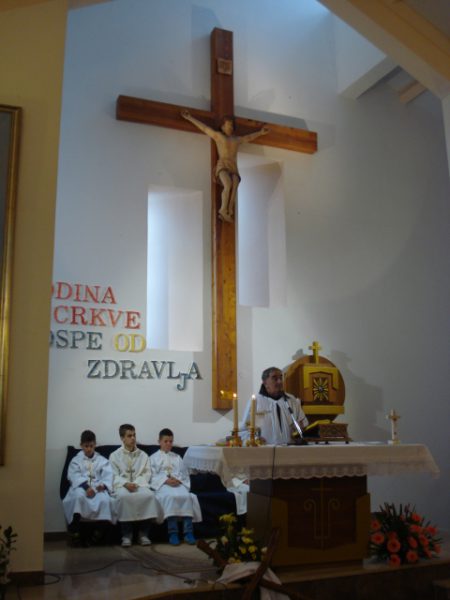 OFS Široki Brijeg: Posjet filijalnoj crkvi u Turčinovićima